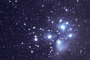 Pleiades after post-processing